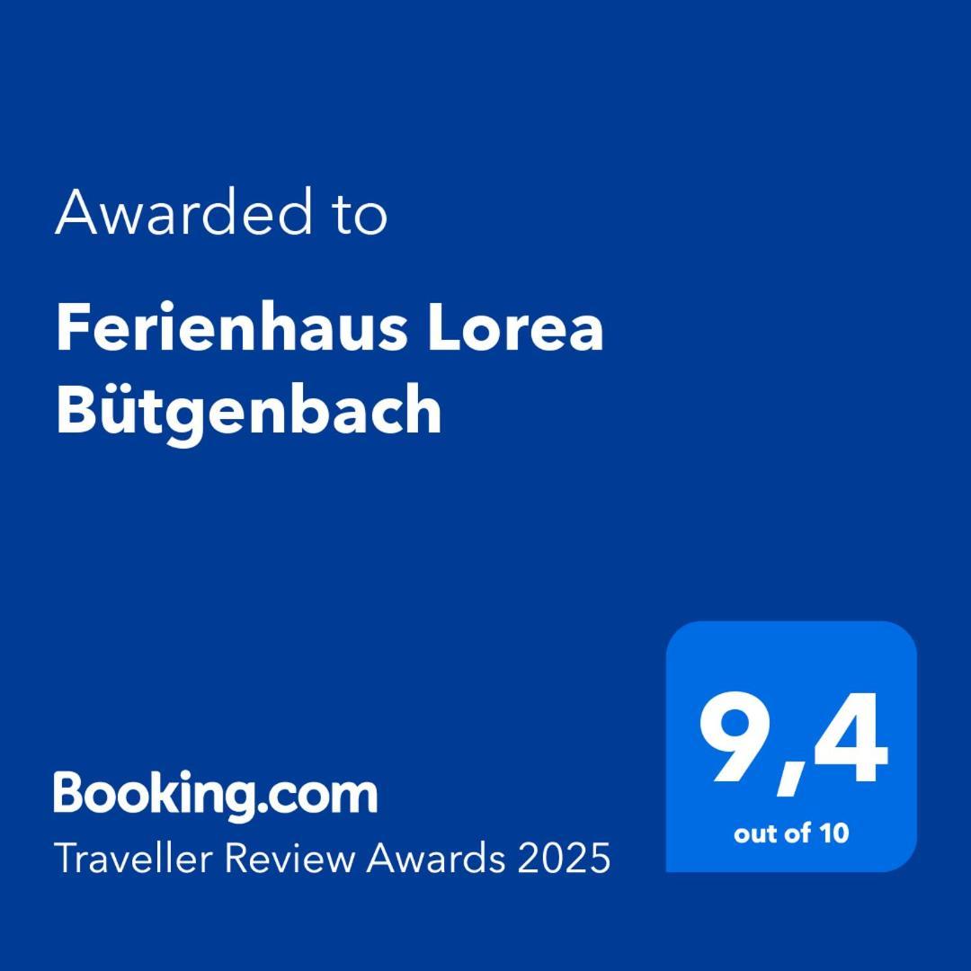 Buetgenbach Ferienhaus Lorea Экстерьер фото